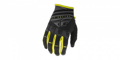 rukavice KINETIC K220 2020, FLY RACING - USA (černá/šedá/hi-vis)